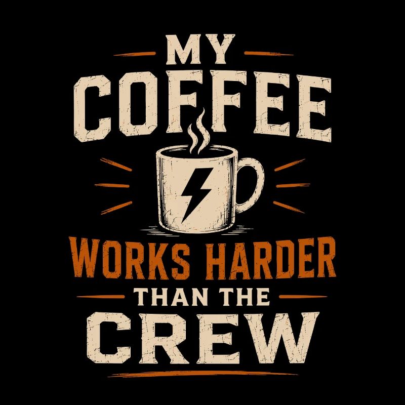 Lineman Humor Power Cable Coffee