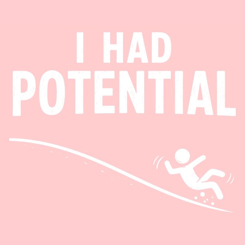 J’avais du potentiel – humour de diapositives