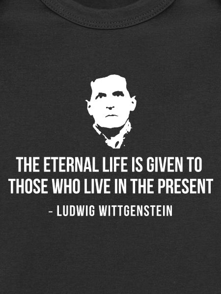 Ludwig Wittgenstein Zitatporträt