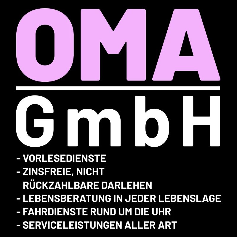 Lustige Oma GmbH Sprüche Geschenkidee