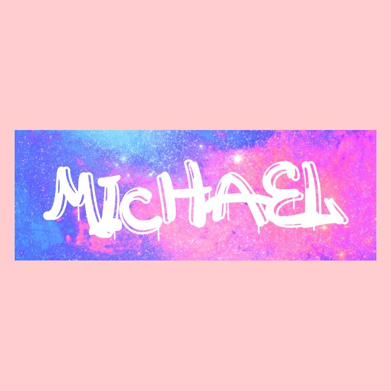 Michael Name Gift Gift Idea Galaxy