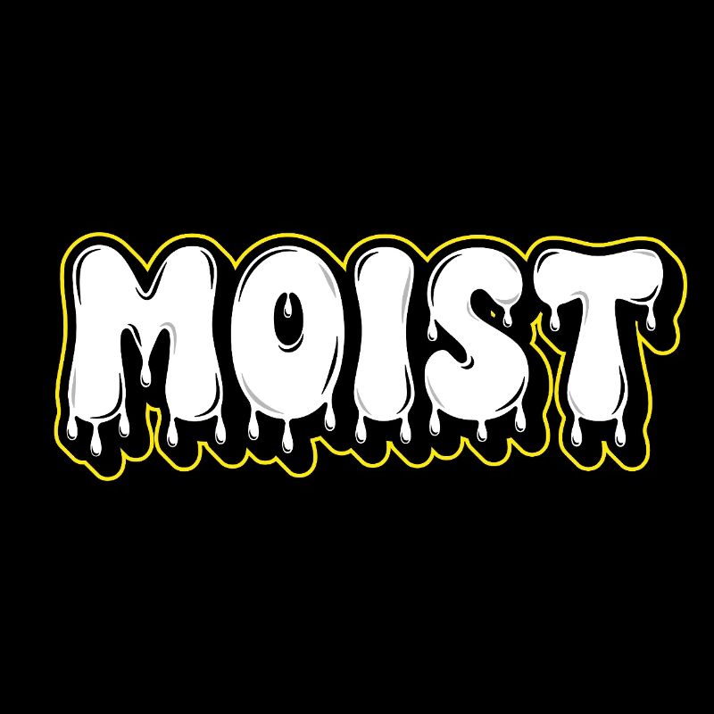Moist Fat Font Wortzeichen