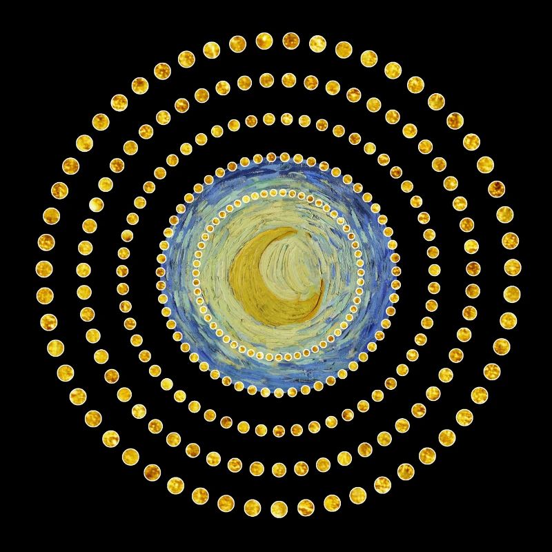 Lune Vincent van Gogh Starry Night Starry Night