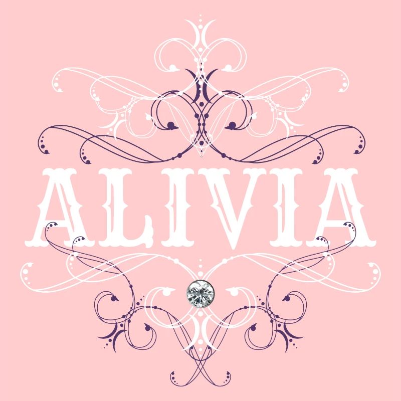 Alivia Surname First Name Personalized