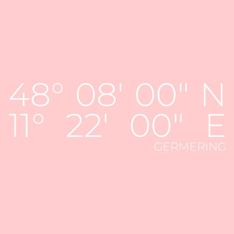 Coordinates Germering, Bavaria