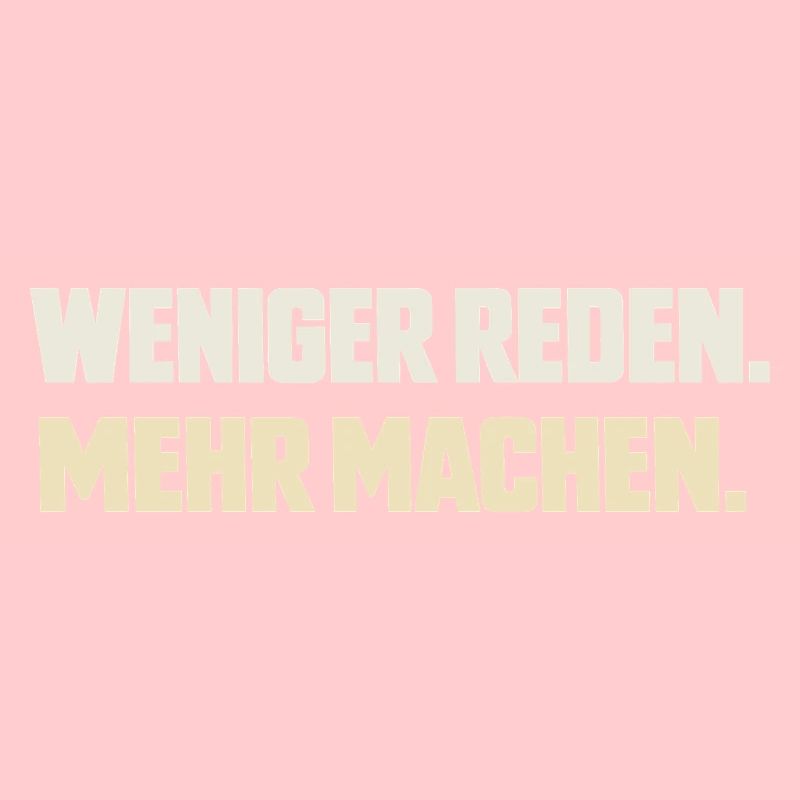 Parle moins. Faites plus.