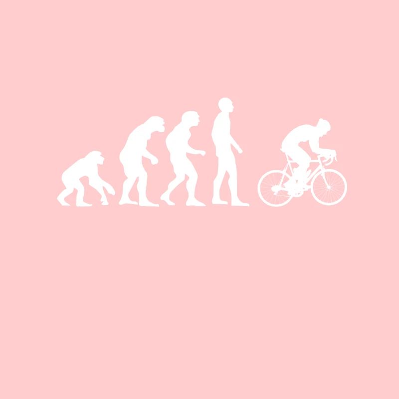 Bicycle evolution tshirt