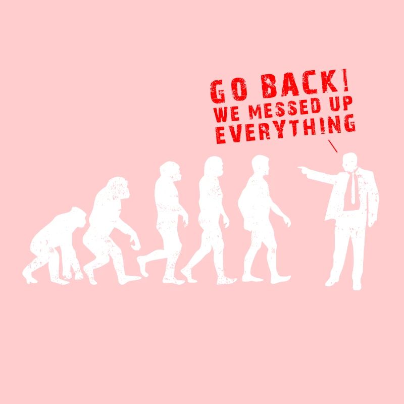 Evolution of Messed Up Evolution