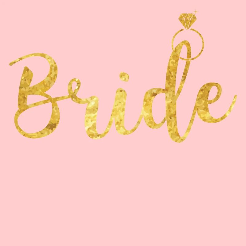 Bride Diamond Gold Ring JGA Wedding Gift