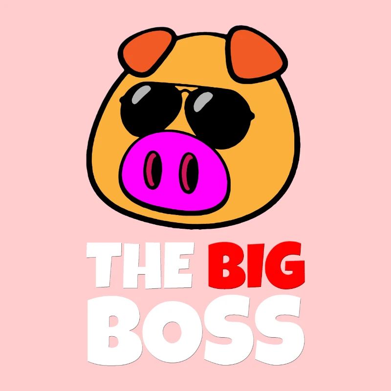 Idée cadeau supérieure de patron boss cochon