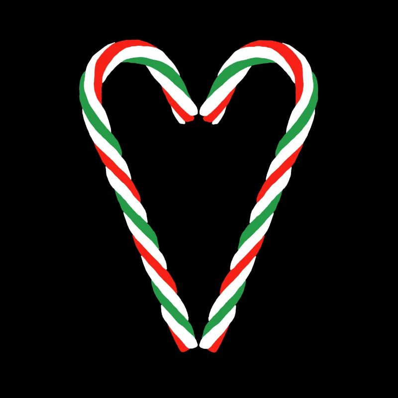 Candy Cane Heart
