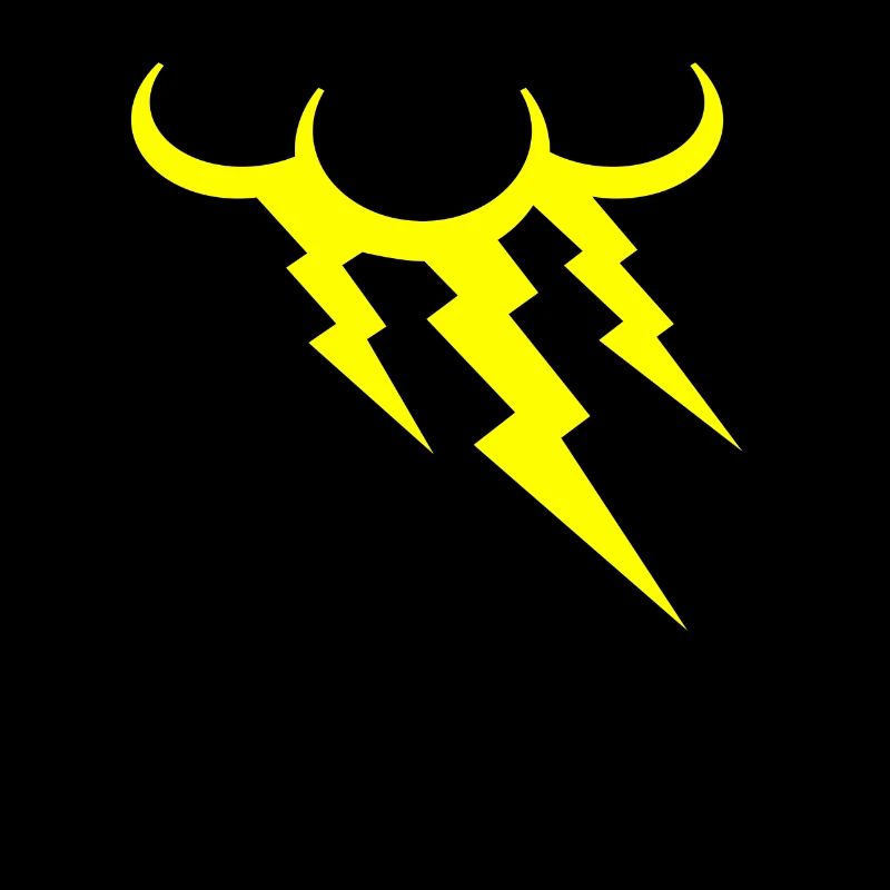 Thunder lightning cloud