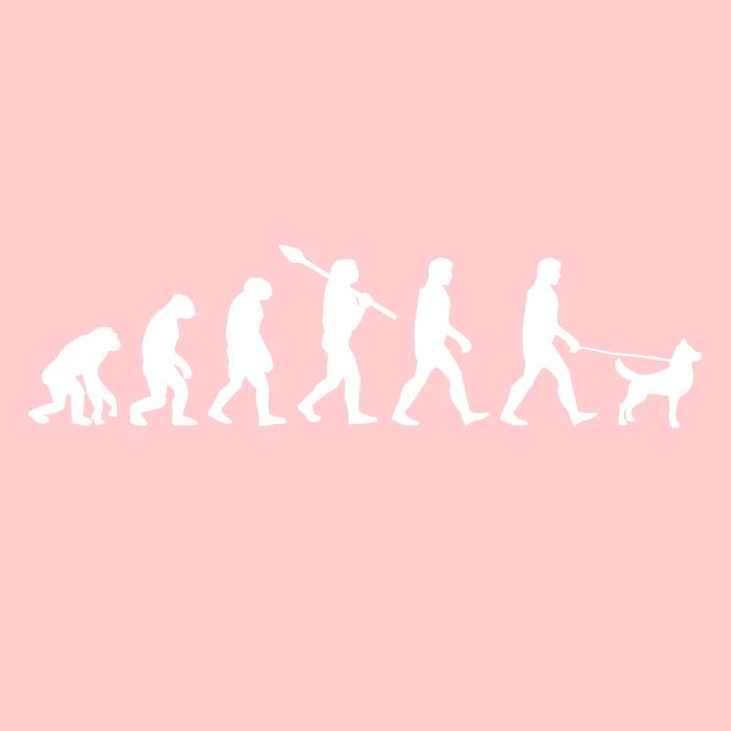Evolution dog pooch gift