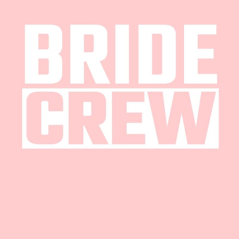 Junggesellinnenabsch Gruppenshirt Bride Crew Braut