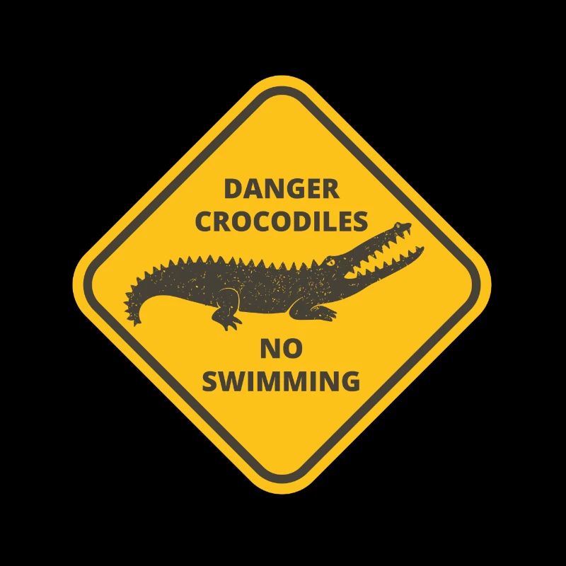 Danger de crocodile