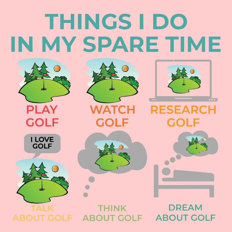 Choses que je fais dans mes temps libres - Golf