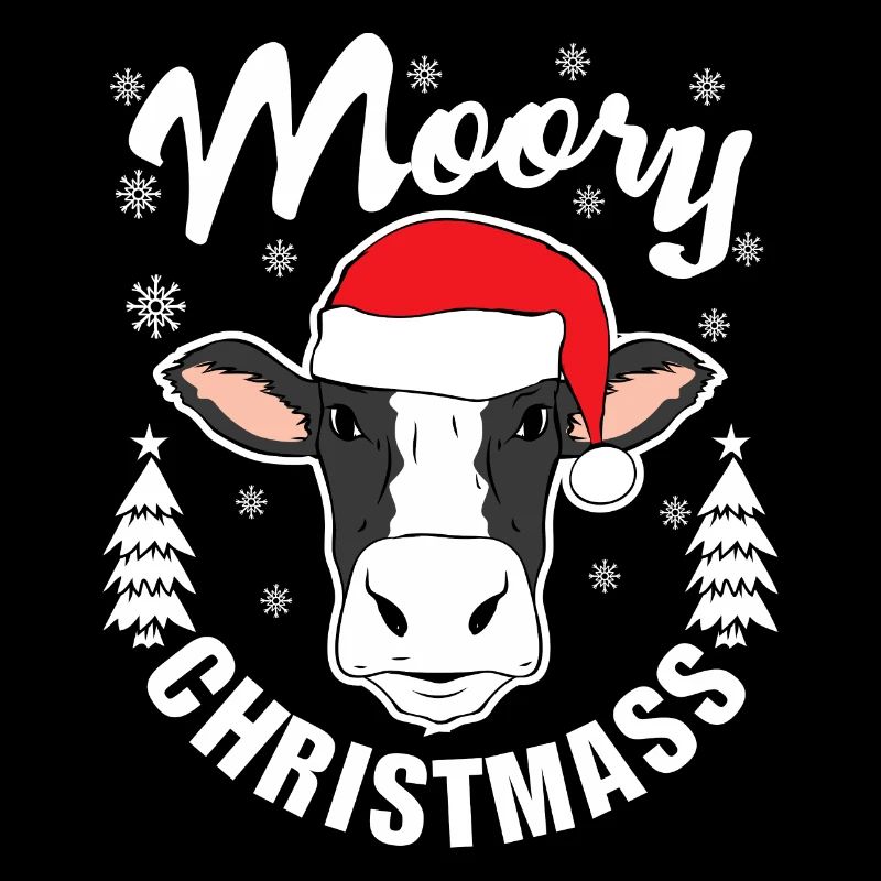 Mooy Weihnachten Kuh Kühe Moo Bauer