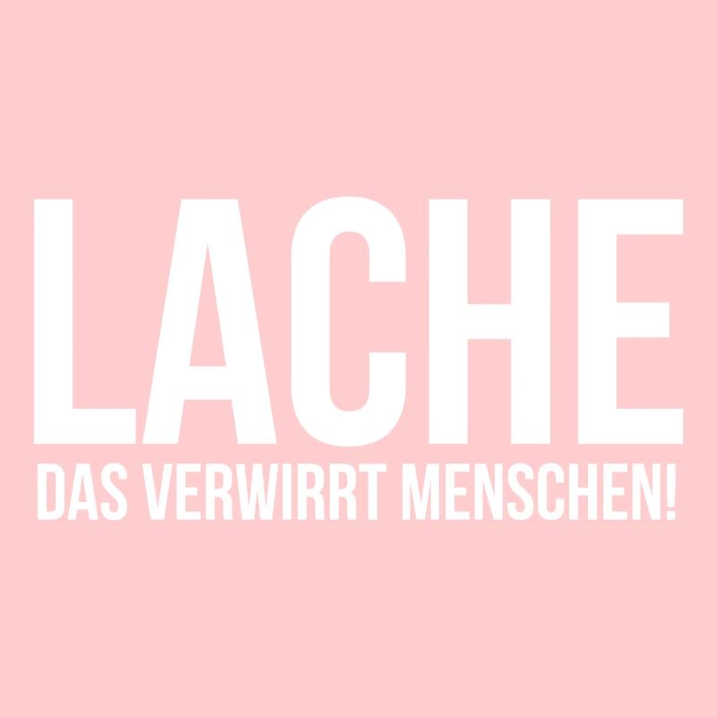 Lache das verwirrt Menschen