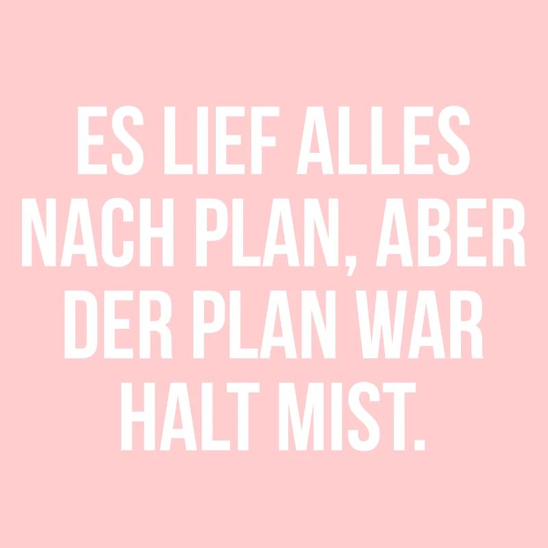 Es lief alles nach Plan aber der Plan war Mist