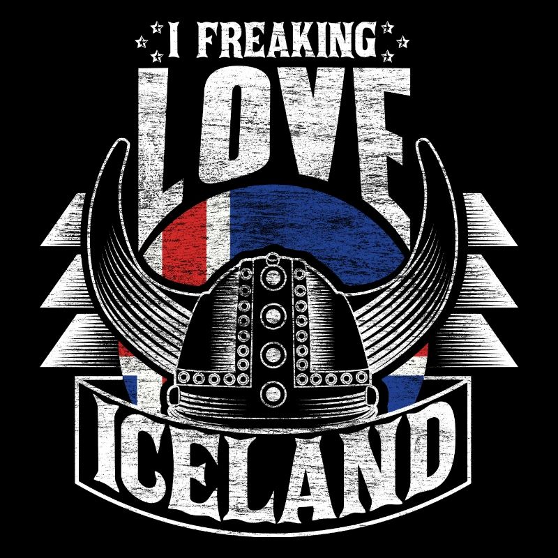 Island Wikinger Staat Geschenk
