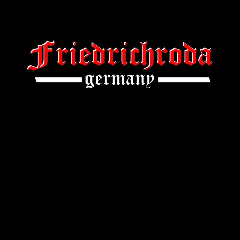 Friedrichroda altdeutsche Schrift