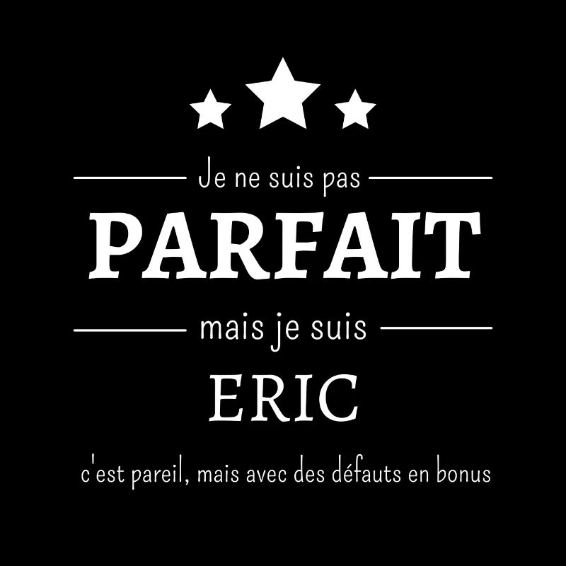 Eric : L'authenticité des défauts en bonus