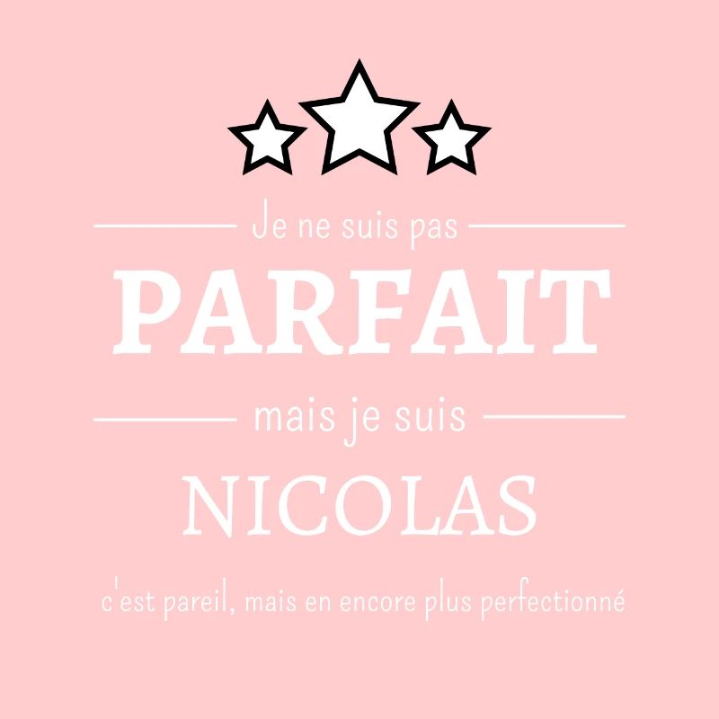 Nicolas : L'authenticité perfectionnée