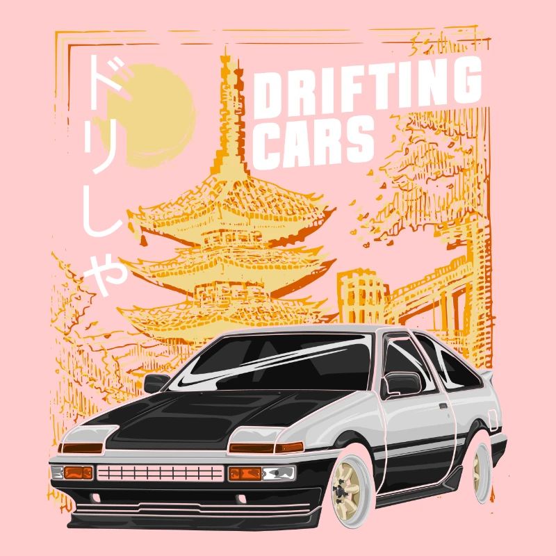 Drifting Car Burnout Engine