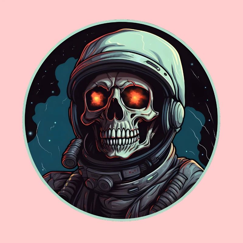 Zombie, Astronaut, Skeleton, Pilot, Space, Galaxy