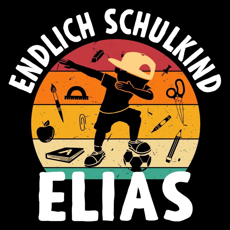Endlich Schulkind Noah Dabbing Schüler