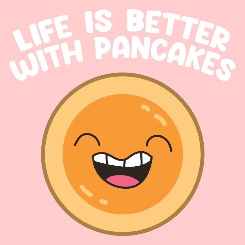 Funny Pancakes Brunch Breakfast Pancake Maker