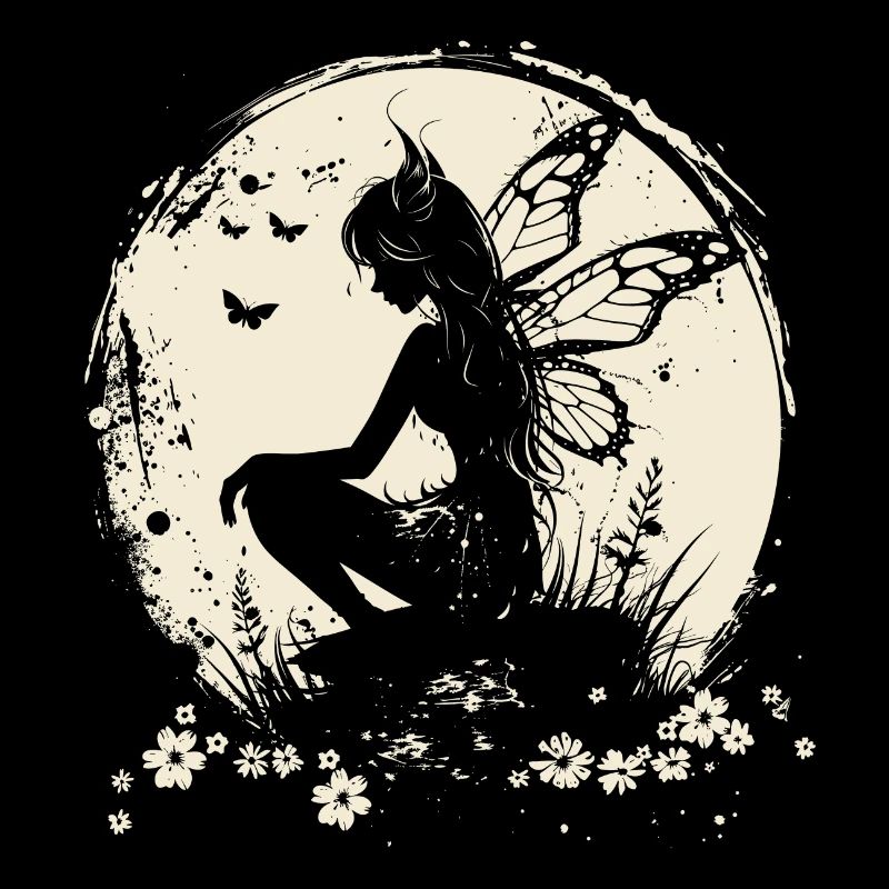 Fairy, Elf, Moon, Fairy Tale, Mythical Creatures