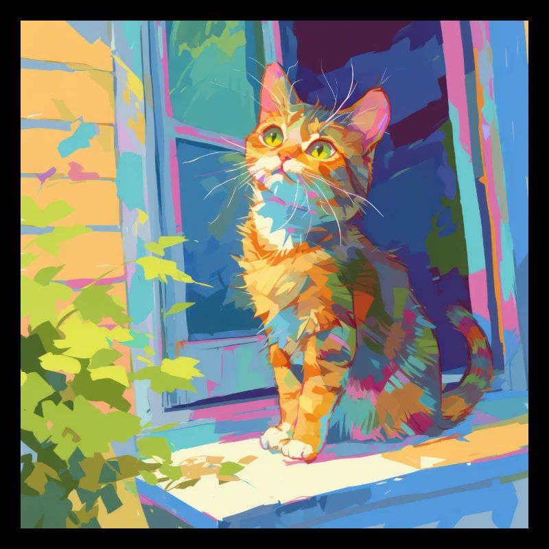 Chat, Motif De Chat