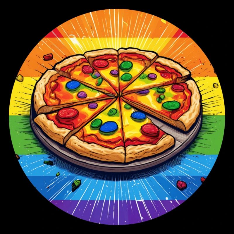 LGBTQ Pizza