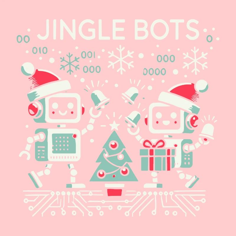 Jingle Bots - Robot de Noël avec code binaire