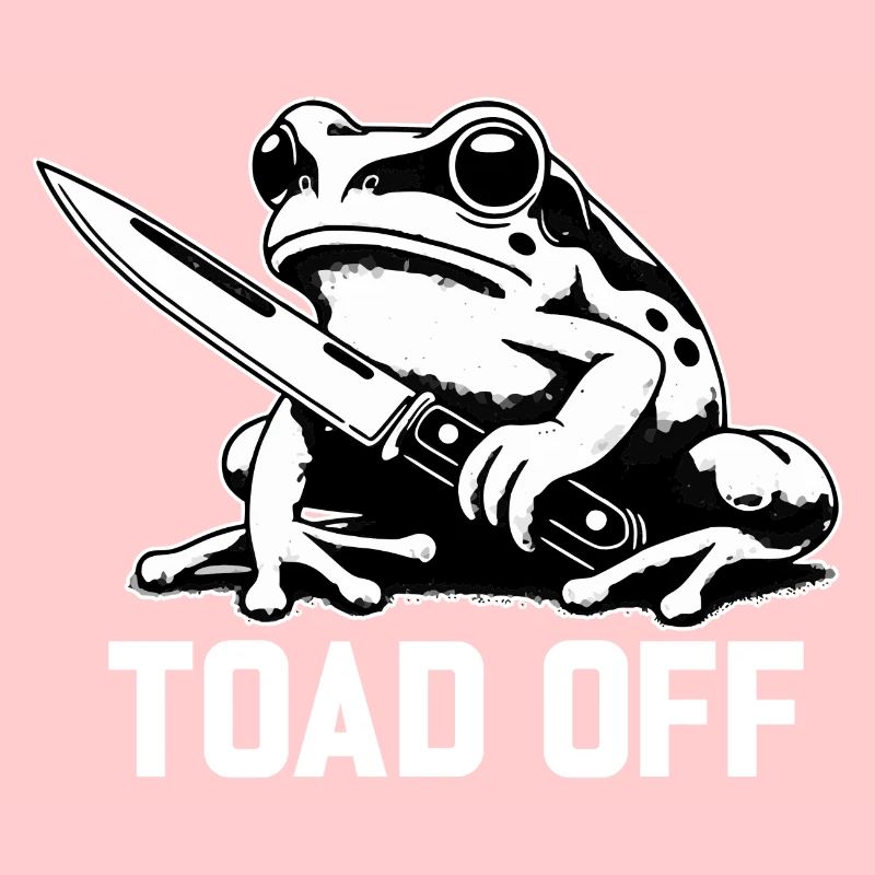 Vintage Frog Toad Meme Grumpy Frog Don't Toad Me