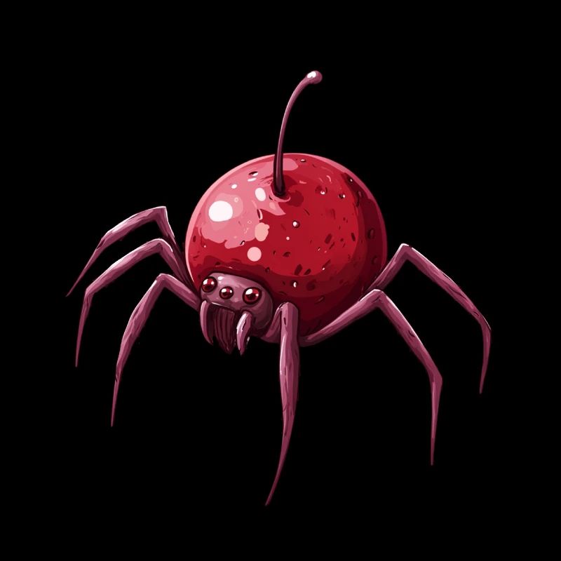 Kirschspinne Kirsche Spinne