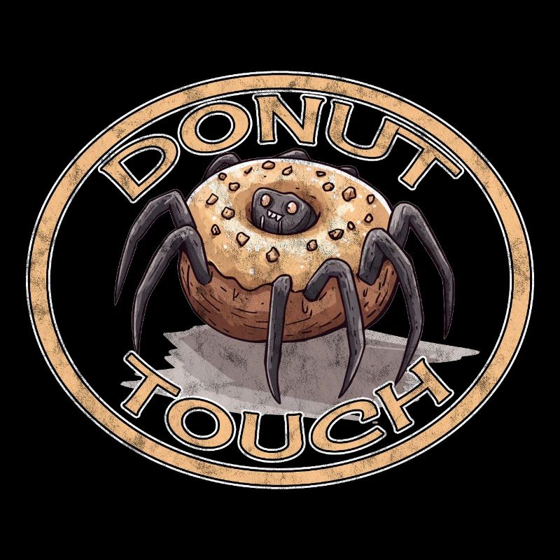Donut Spider Jeu de mots drôle