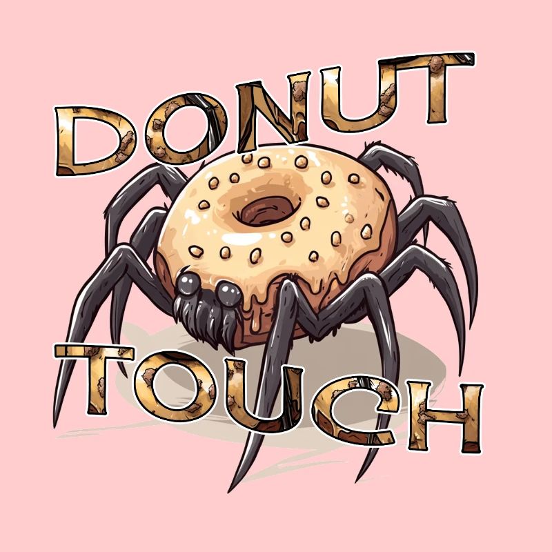 Donut Spider Funny Word Game