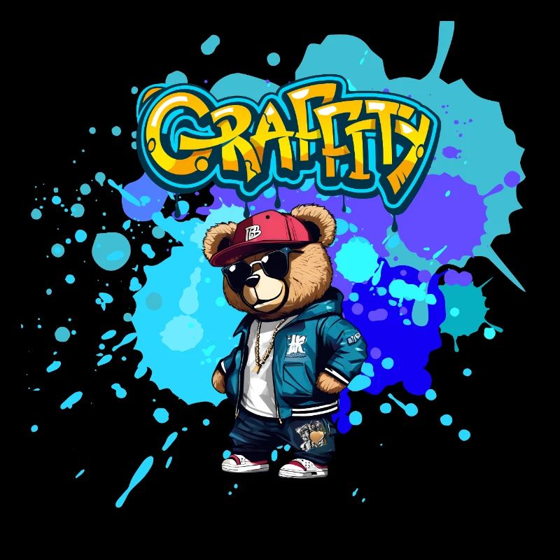 Nounours Graffiti