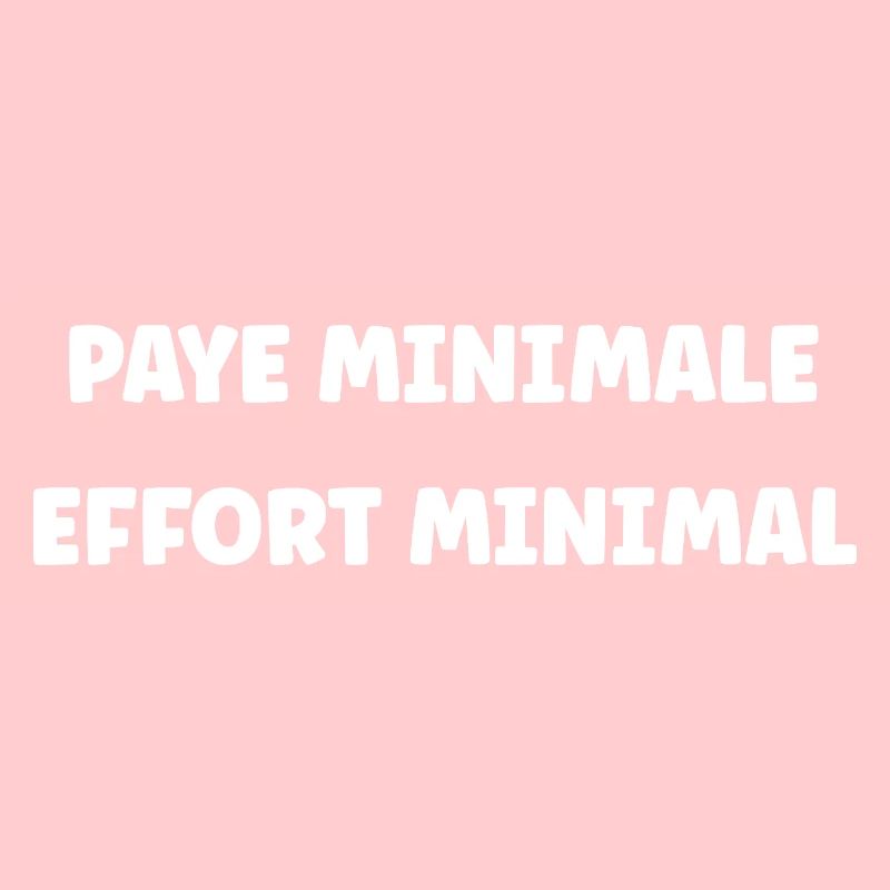 Minimum Pay, Minimum Effort