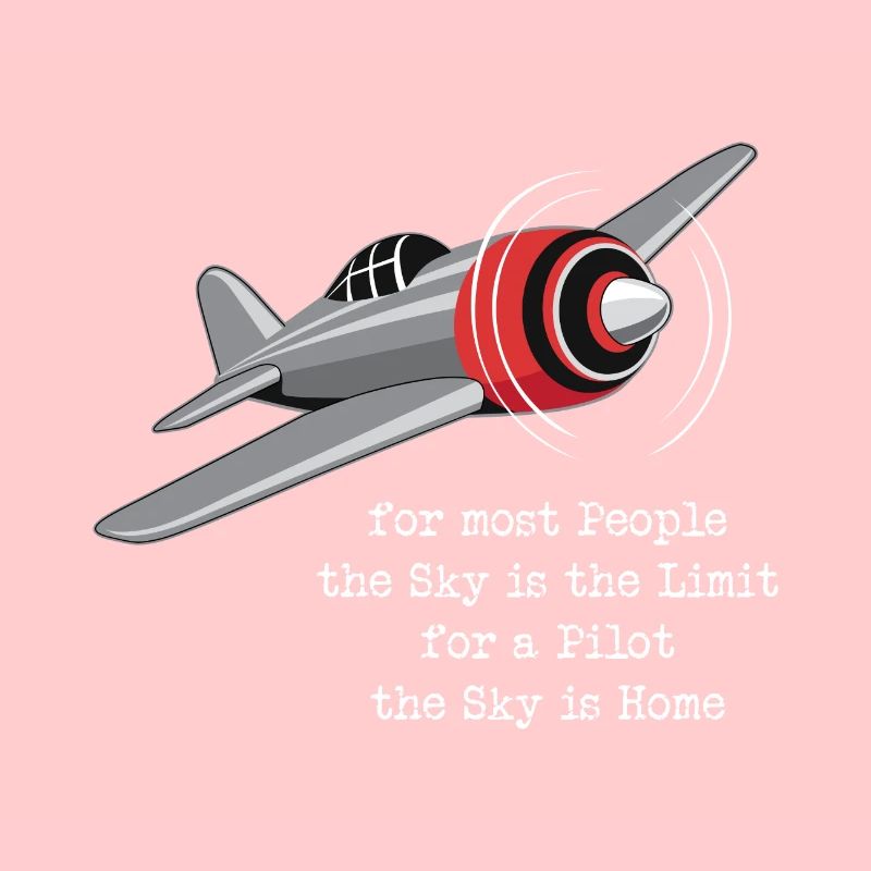 Pilot Luftfahrt Flugzeug Fliegen Geschenk