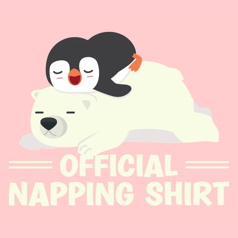 Sleeping Penguin Lover Cute Penguin Napping