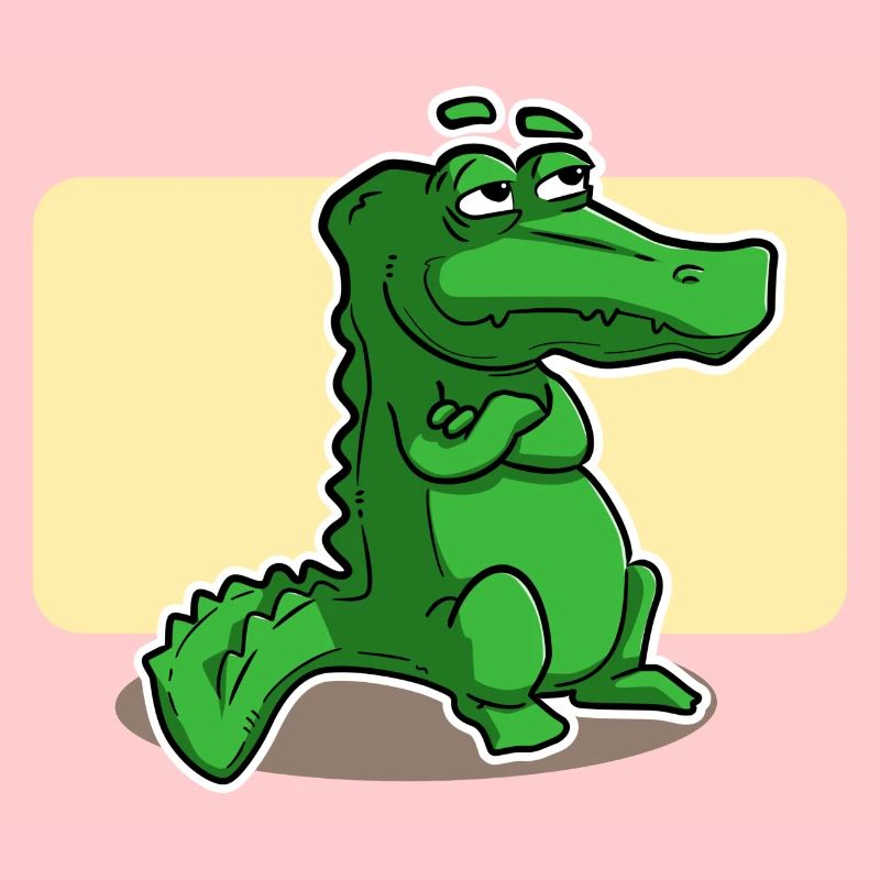 cute crocodile