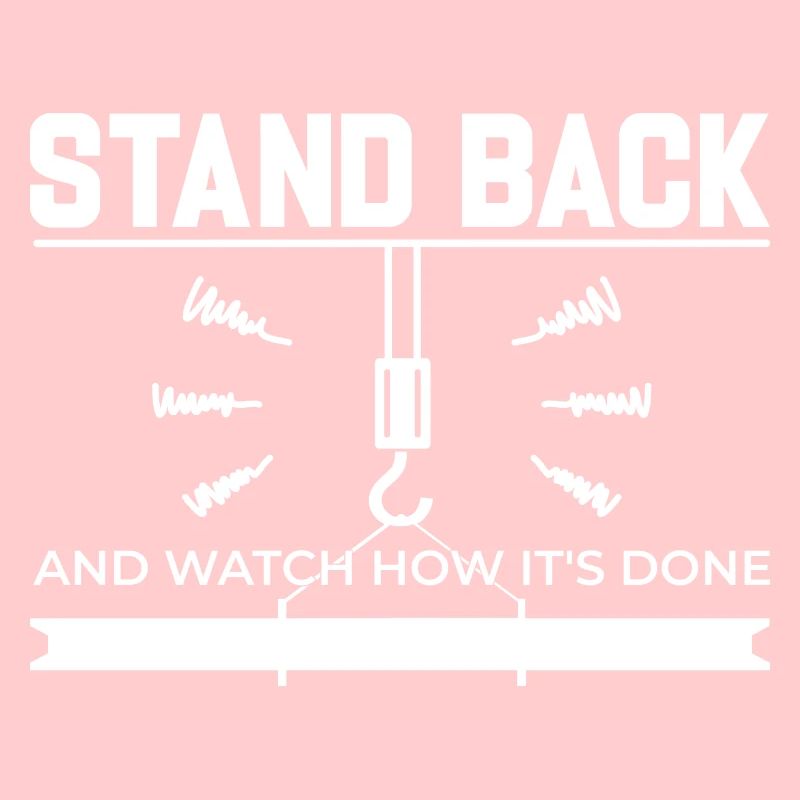 Crane Operator Stand Back Watch How It's Done