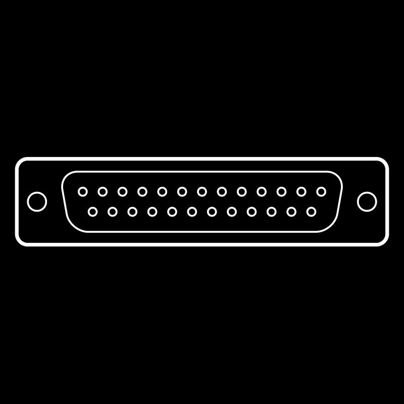 DB 25 Connector Parallel, Printer