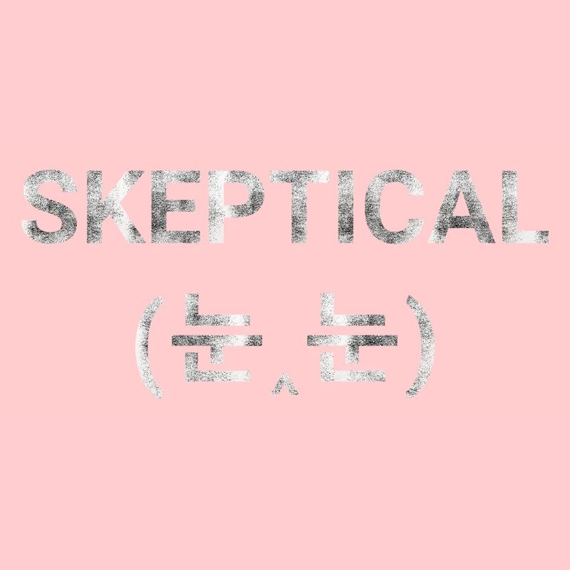 Skeptical Emoji text