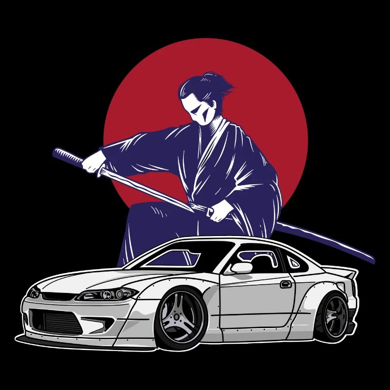 S15 Silvia Sonne Drift Königin JDM Samurai