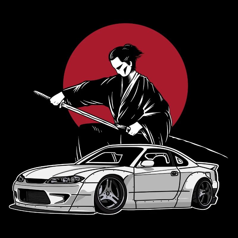 S15 Silvia Sonne Drift Königin JDM Samurai