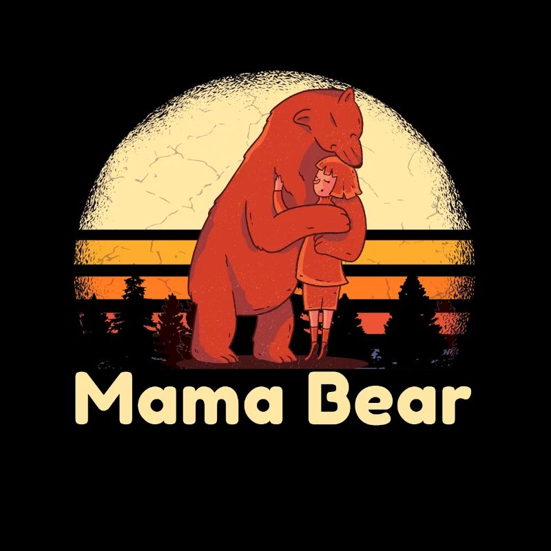 Mama Bear vous protégera et vous aimera. Mama Bear